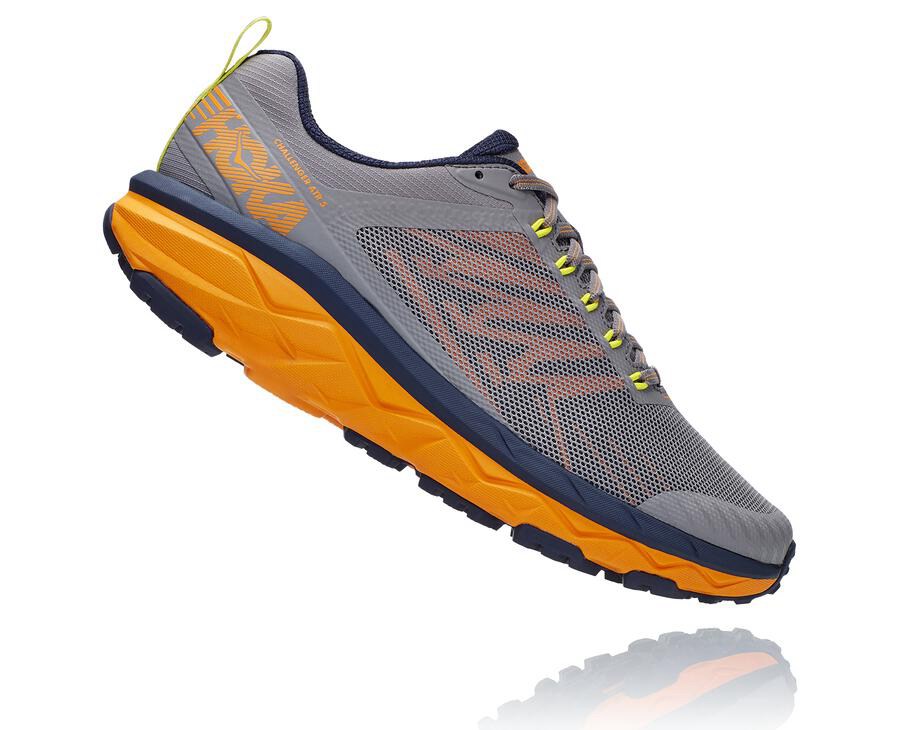 Hoka One One Trailove Tenisky Panske Siva - Challenger ATR 5 - 49578-PXYN